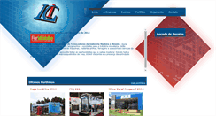 Desktop Screenshot of lcistands.com.br